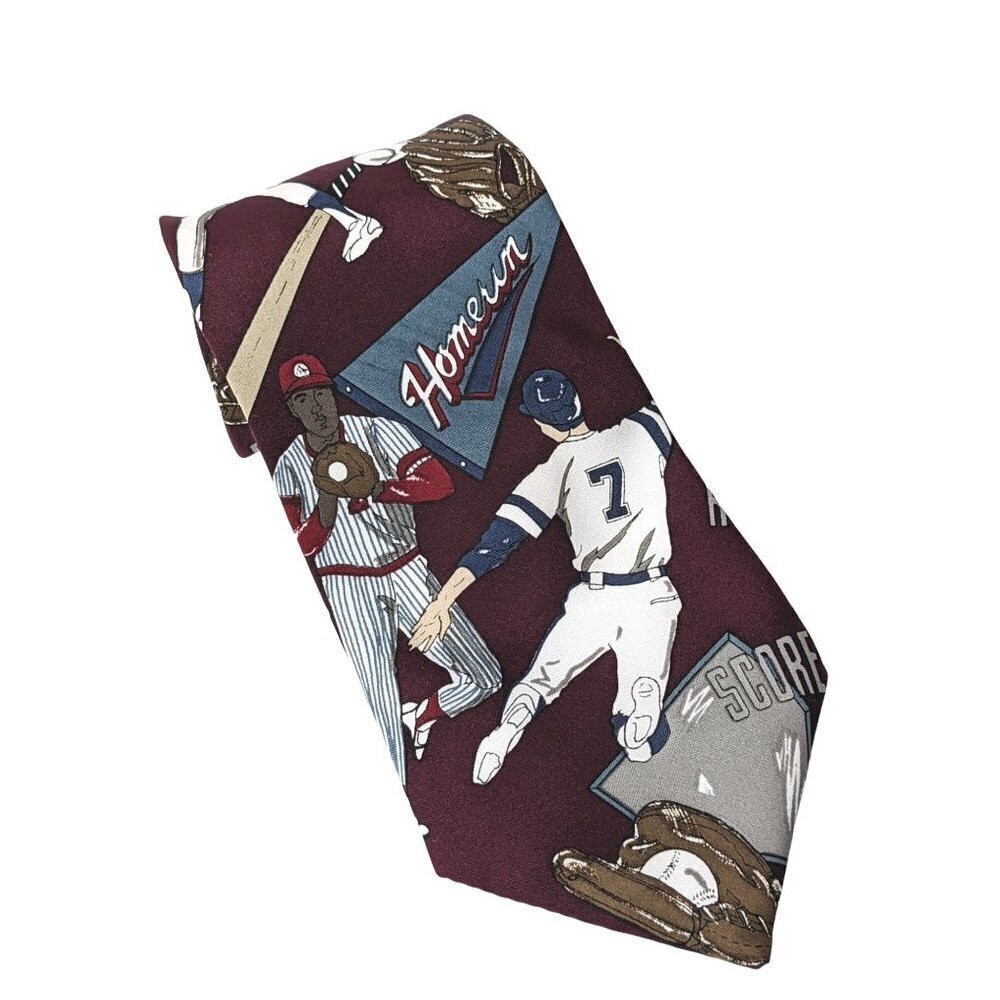 American Sports Baseball Novelty Necktie